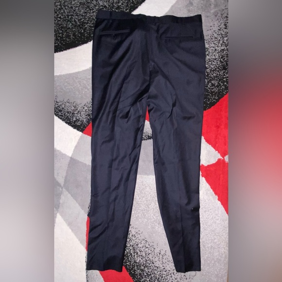 Armani Exchange Men's Straight Leg Solid Black Pants - Picture 3 of 7